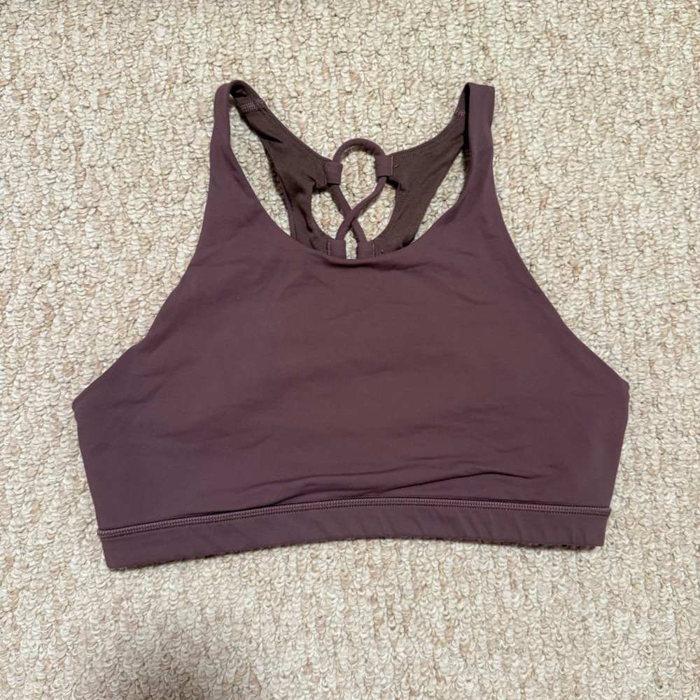 Lululemon Mauve Tied To It Bra
